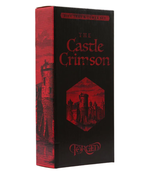 Forged: Dice Tower & Dice Tray - Citadel (Red)