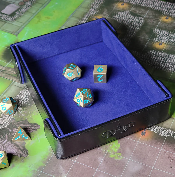 Forged: Dice Tray - Compact Magnetic (Blue)