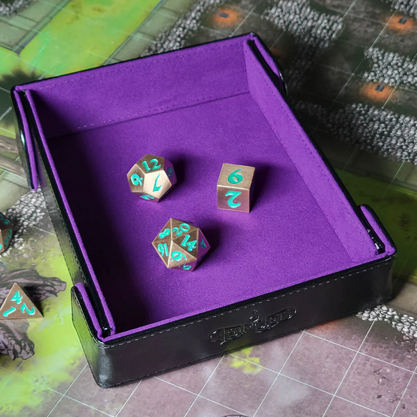 Forged: Dice Tray - Compact Magnetic (Purple)