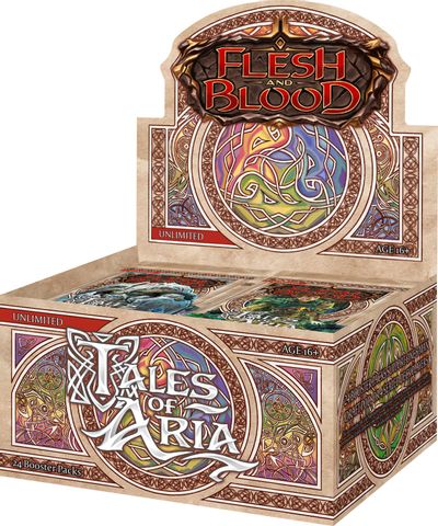 Flesh and Blood: Tales of Aria - Booster Display (Unlimited)