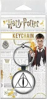 Harry Potter: Metal Keychain - Deathly Hallows
