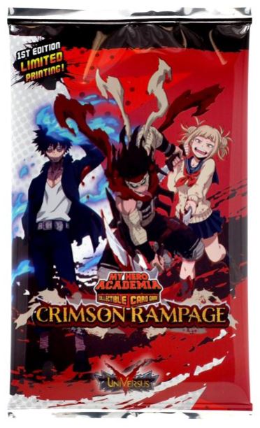 My Hero Academia: Crimson Rampage - Booster Pack (1st Edition)