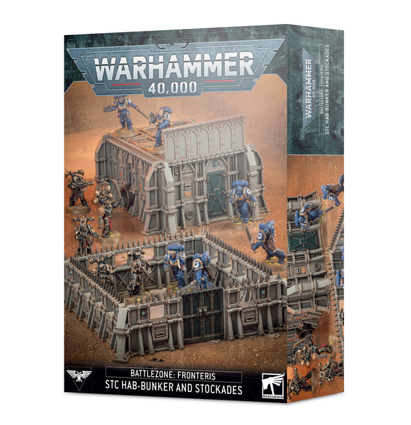 Warhammer 40K: Battlezone: Fronteris - STC Hab-Bunker and Stockades