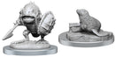 D&D: Nolzur's Marvelous Unpainted Miniatures - Locathah & Seal