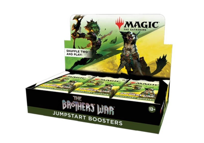 Magic The Gathering Brothers War Jumpstart Booster Box Magic The Gathering Brothers War Jumpstart Booster Box