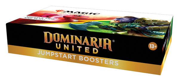 MTG: Dominaria United - Jumpstart Booster Box (18 Packs) MTG: Dominaria United - Jumpstart Booster Box (18 Packs)