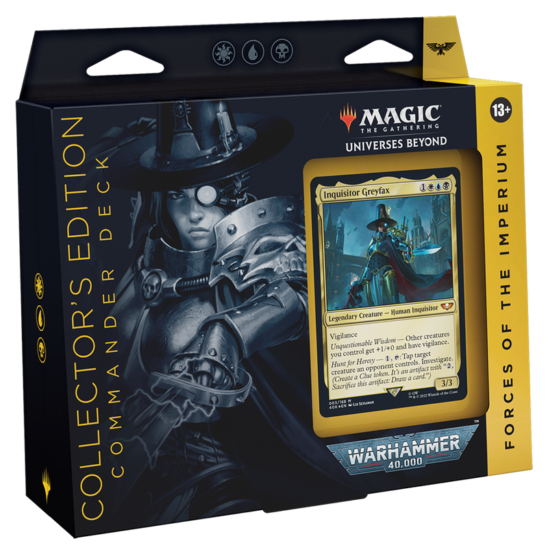 MTG: Universes Beyond Warhammer 40K - Commander Deck (Forces of the Imperium - Collector Edition)