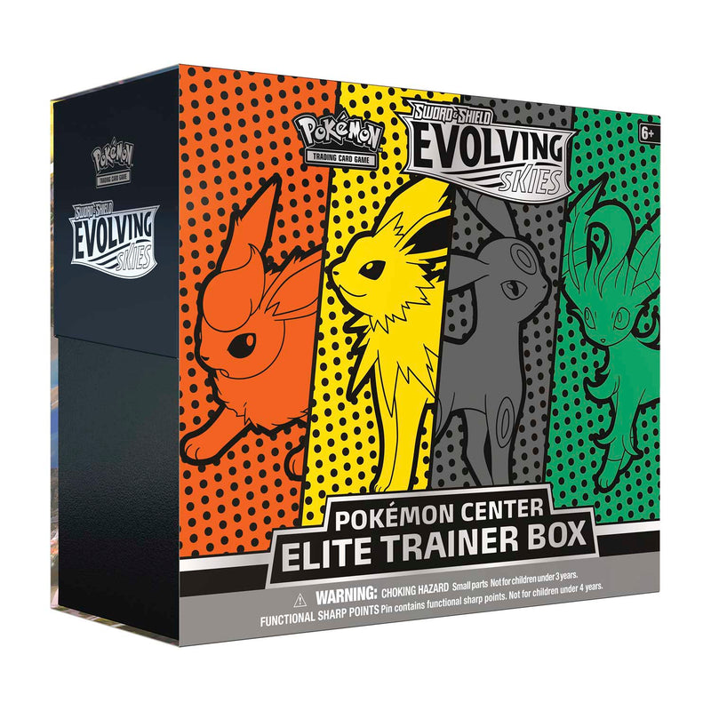 PTCGL Code: Evolving Skies - Elite Trainer Box (Umbreon & Friends Promo Code, Pokemon Center)