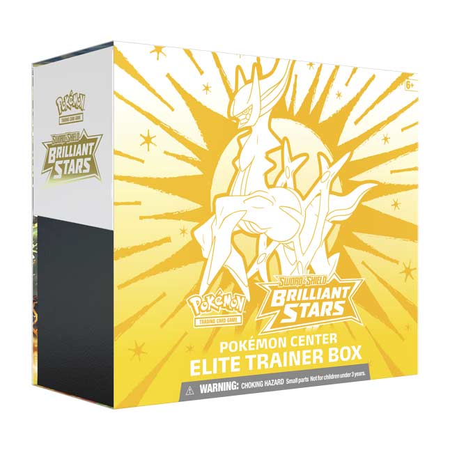 PTCGL Code: Brilliant Stars - Elite Trainer Box (Arceus Promo Code, Pokemon Center)