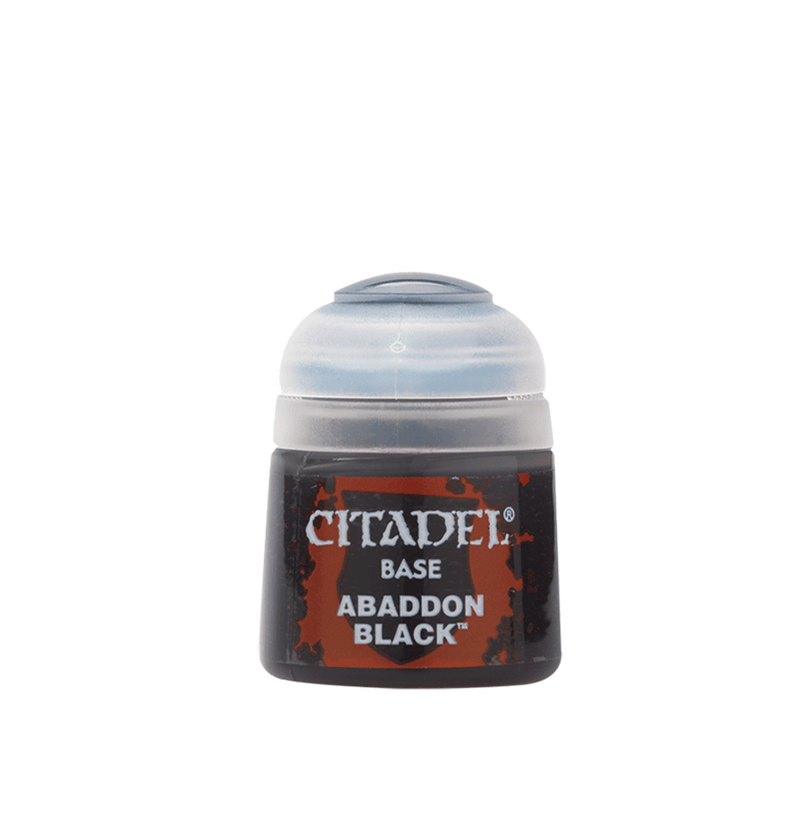 Citadel: Base Paint - Abaddon Black (12 ml)