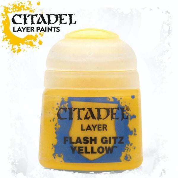 Citadel: Layer Paint - Flash Gitz Yellow (12ml)