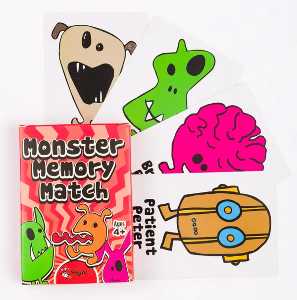 Kid's Card Games: Monster Memory Match