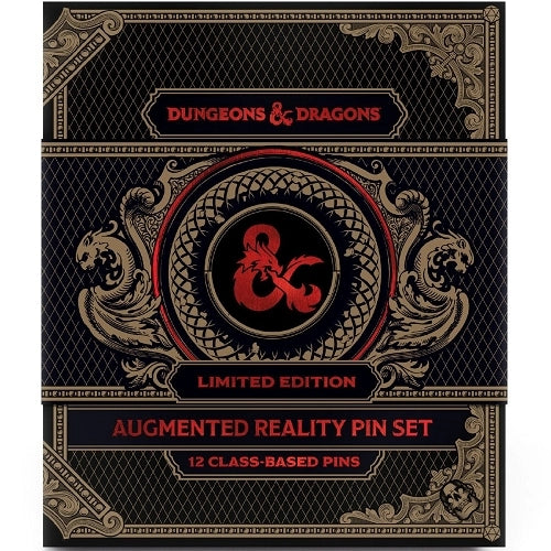 D&D: Enamel Pin - Character Class Set with Augmented Reality (Exclusive)