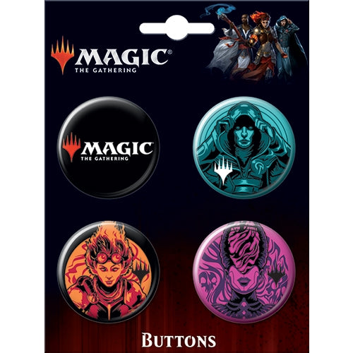 MTG: 4 Button Pin Set