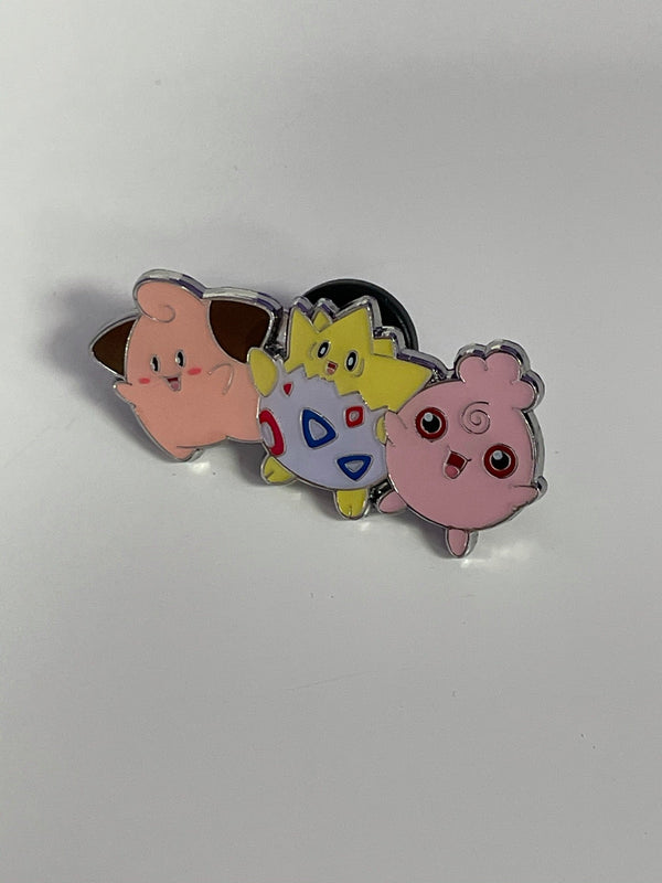 Pokemon: Official Pin - Cleffa, Togepi, & Igglybuff