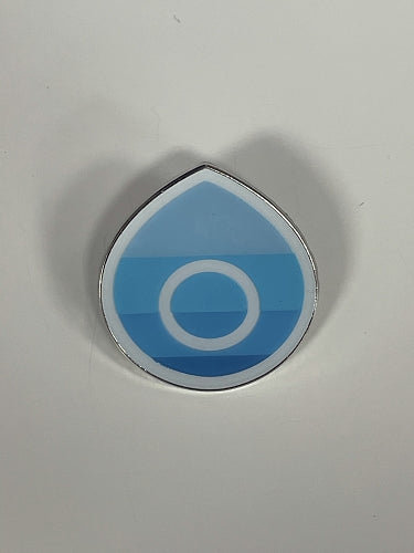 Pokemon: Official Pin - Water Badge (Hulbury Stadium)