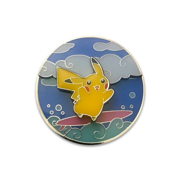 Pokemon: Official Pin - Surfing/Flying Pikachu