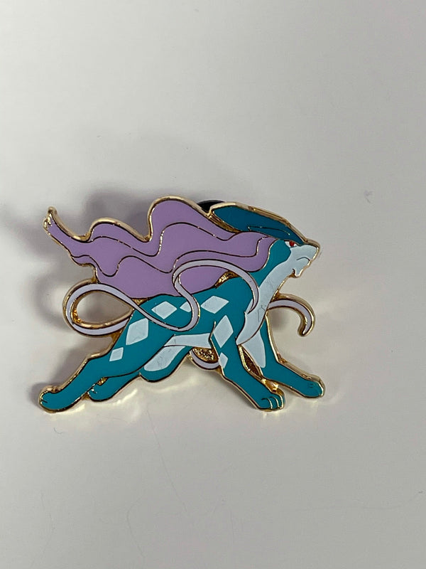 Pokemon: Official Pin - Suicune (leaping)