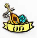 Foam Brain Games: Enamel Pin - Class (Bard)
