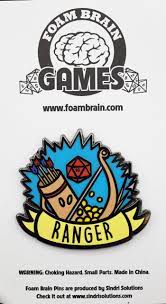 Foam Brain Games: Enamel Pin - Class (Ranger)