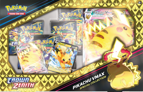 Pokemon: Crown Zenith Special Collection Box - Pikachu VMAX