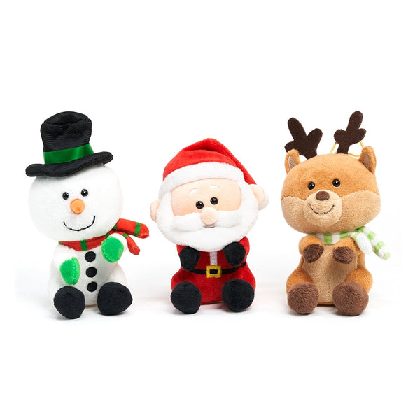 Cuddle Barn: Cheerful Christmas Ornament Plush (Random)