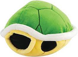 Super Mario: Green Turtle Shell Plush