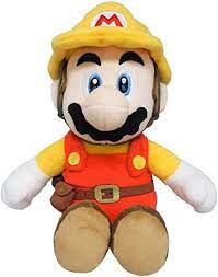 Super Mario: Mario Maker 2 - Builder Mario 10" Plush