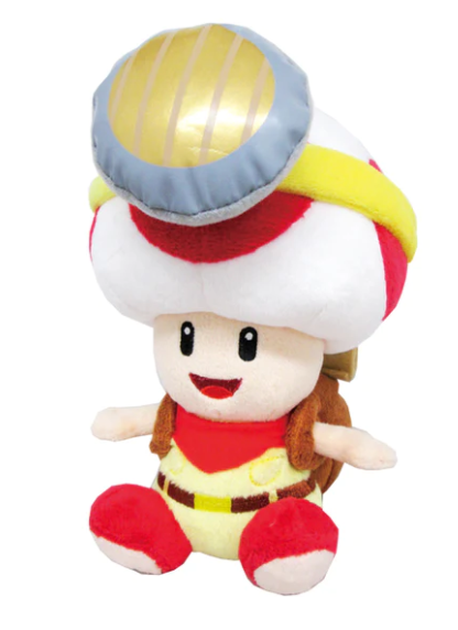 Super Mario: Captain Toad Sitting 7" Plush