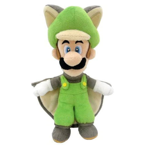 Super Mario: Musasabi - Flying Squirrel Luigi 9" Plush