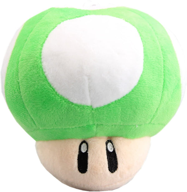 Super Mario: All Star - Power Up Mushroom Plush (Green)