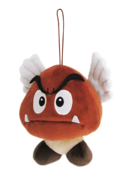 Super Mario: All Star - Paragoomba 6" Plush