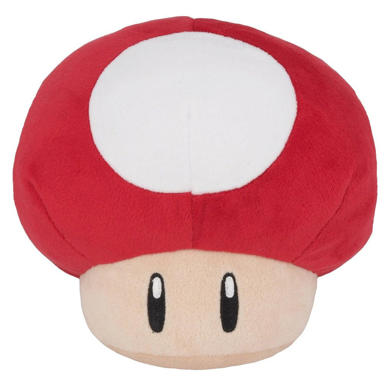Super Mario: All Star - Power Up Mushroom Plush (Red)