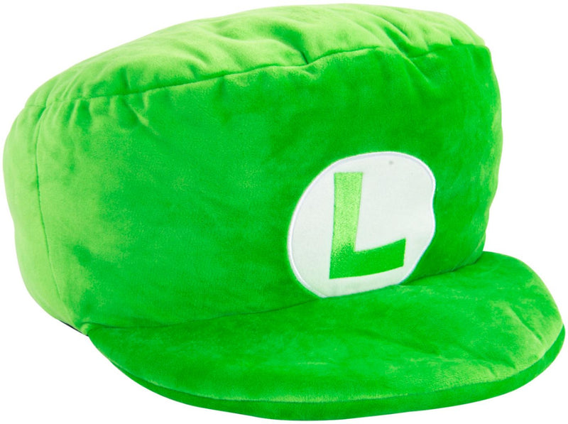 Super Mario: TOMY Club Mocchi-Mocchi - Luigi Hat Large Cushion Plush