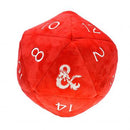 D&D: D20 Novelty Plush - Red & White