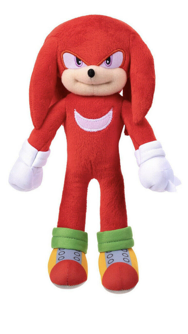Sonic The Hedgehog: Knuckles 9" Plush (Movie Version)