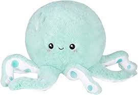 Squishable: Cute Octopus Plush - Mint