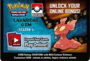 PTCGL Code: 2015 Lavaridge Season League Promo - 17 Foil Cards