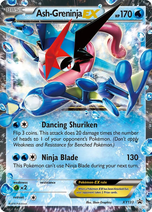 PTCGL Code: Ash Greninja EX XY133 - Promo Code