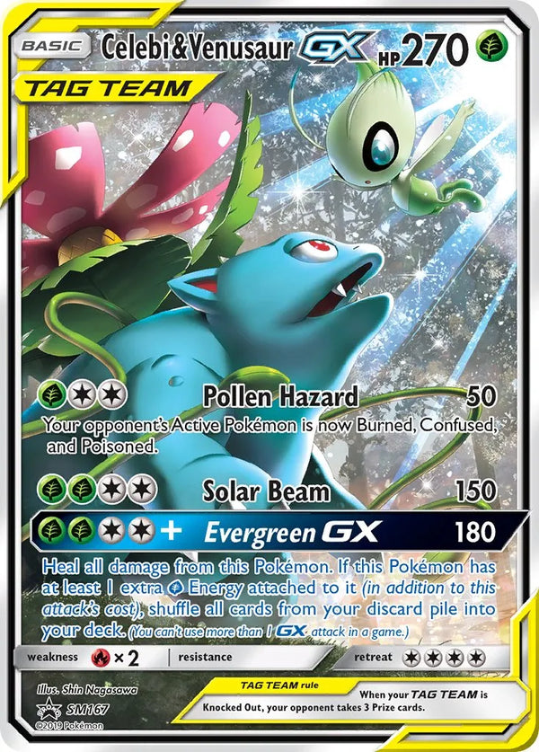 PTCGL Code: Celebi & Venusaur-GX SM167 Promo