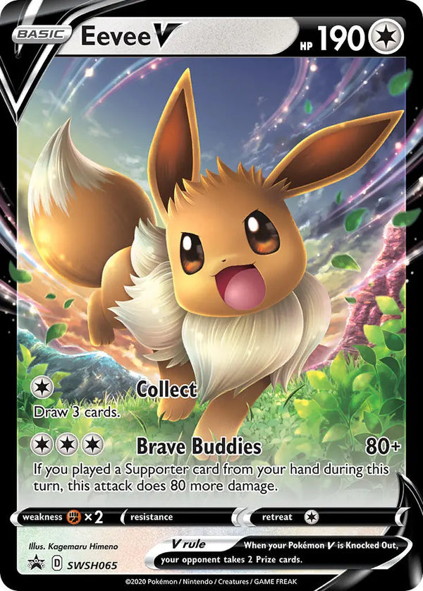 PTCGO Code: Eevee V SWSH065 Promo