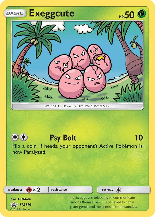 Exeggcute SM119 PTCGL Promo Code