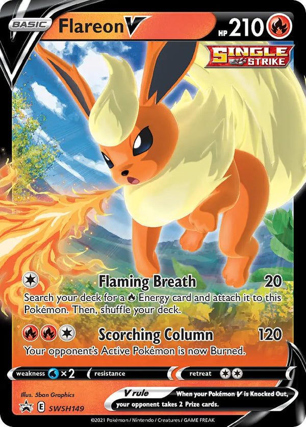 PTCGL Code: Flareon V SWSH149  Promo