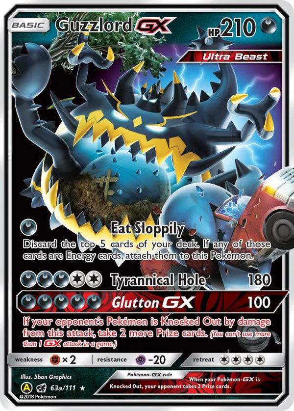 PTCGL Code: Guzzlord GX 63a Promo