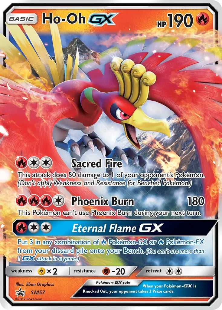 PTCGL Code: Ho-oh GX SM57 Promo