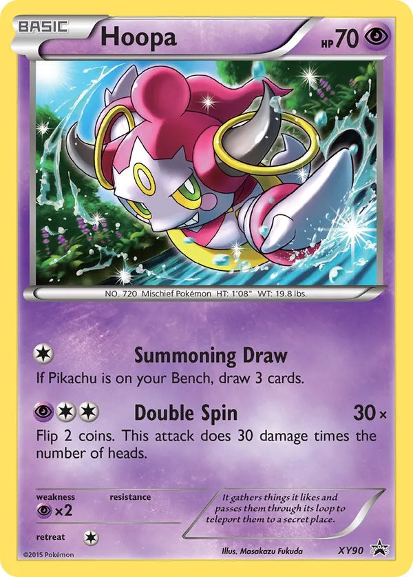 Hoopa XY90 PTCGL Promo Code + Pikachu Promo