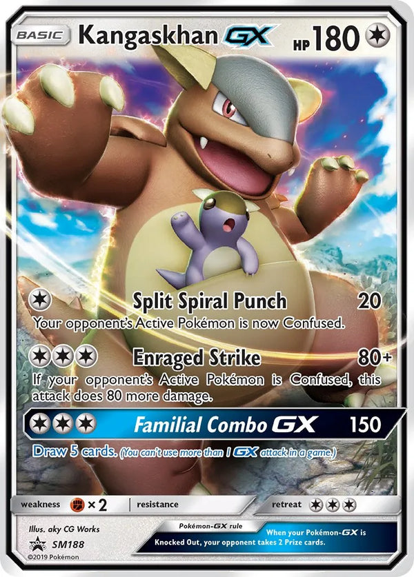 Kangaskhan GX SM188 PTCGL Promo Code