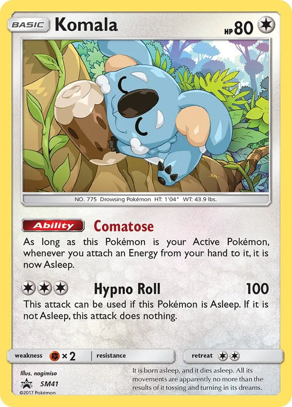 Komala SM41 PTCGL Promo Code