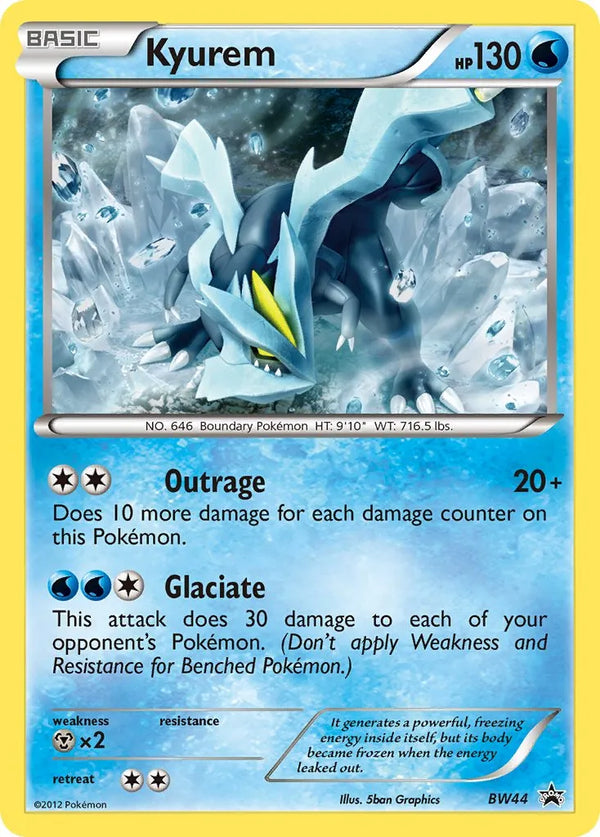 Kyurem Holo BW44 PTCGL Promo Code