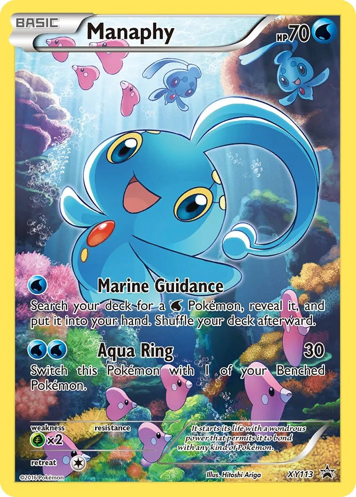 Mythical Manaphy XY113 - 20th Anniversary PTCGL Promo Code